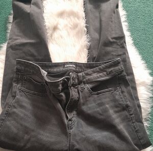 Mens faded black jeans